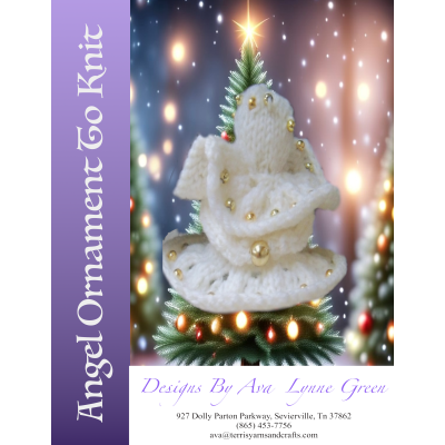 Angel Ornament To Knit
