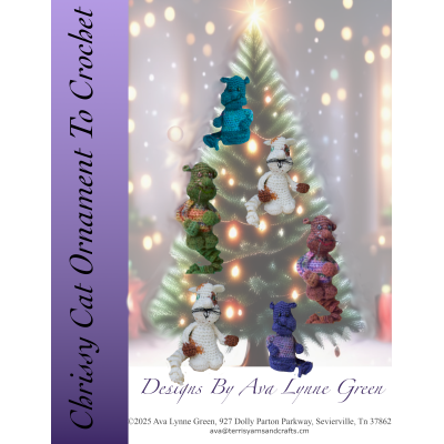 Chrissy Cat Ornament To Crochet Chrissy Cat Ornament To Crochet