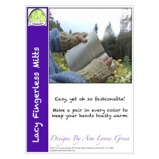 Lacy Fingerless Mitts Pattern