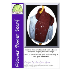 Flower Power Scarf Pattern