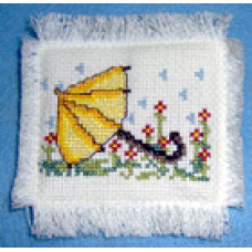 April Showers Cross Stitch Pattern
