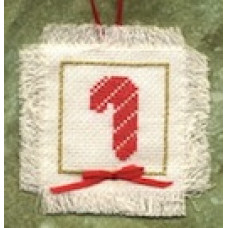 Candy Cane Christmas Ornament Kit