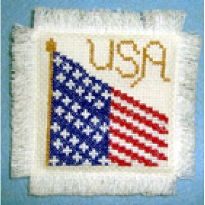 Flag Cross Stitch Pattern