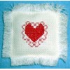 Lacy Heart Cross Stitch Pattern