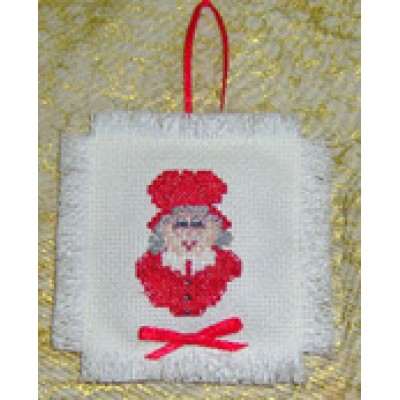 Mrs. Santa Ornament Kit