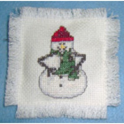 Snowman Cross Stitch Pattern