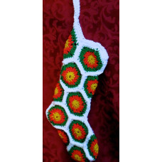 Hexagonal Christmas Stocking Instructions (free)