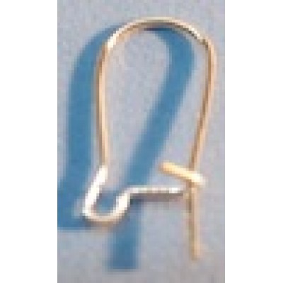 Kidney Wires: 0.75 inch, in gold plated