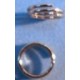 Split Ring: 7 mm, nickel plated brass (silver color)