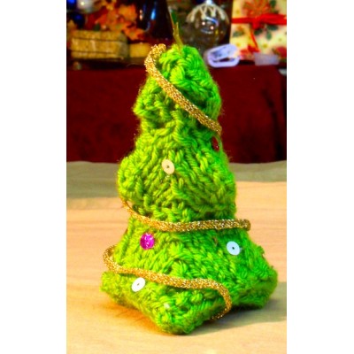 Knitted Christmas Tree Instructions (free)