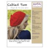 Cabled Tam Pattern