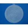 Plastic Canvas Circle: 12 in diameter, clear