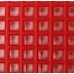 Plastic Canvas Sheets: 7 count, 10.5 in x 13.5 in, red