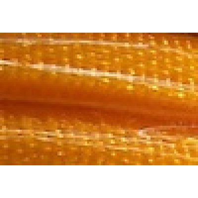 Double-faced Nylon Satin, 1/4 inch width: Fall Gold