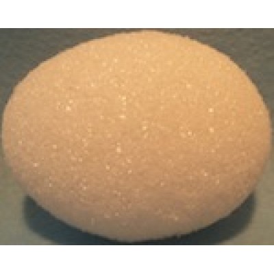 Styrofoam® egg: 2.5 inch x 1.75 inch